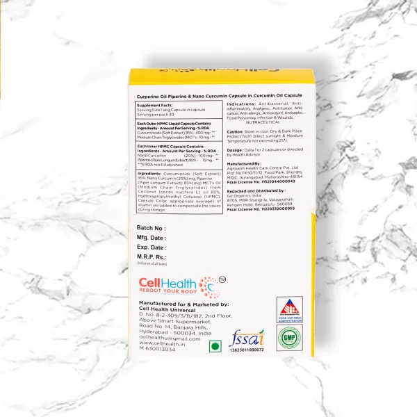 Curperine oil capsules - Image 2