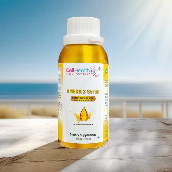 Omega 3 syrup 200ml - CellHealth