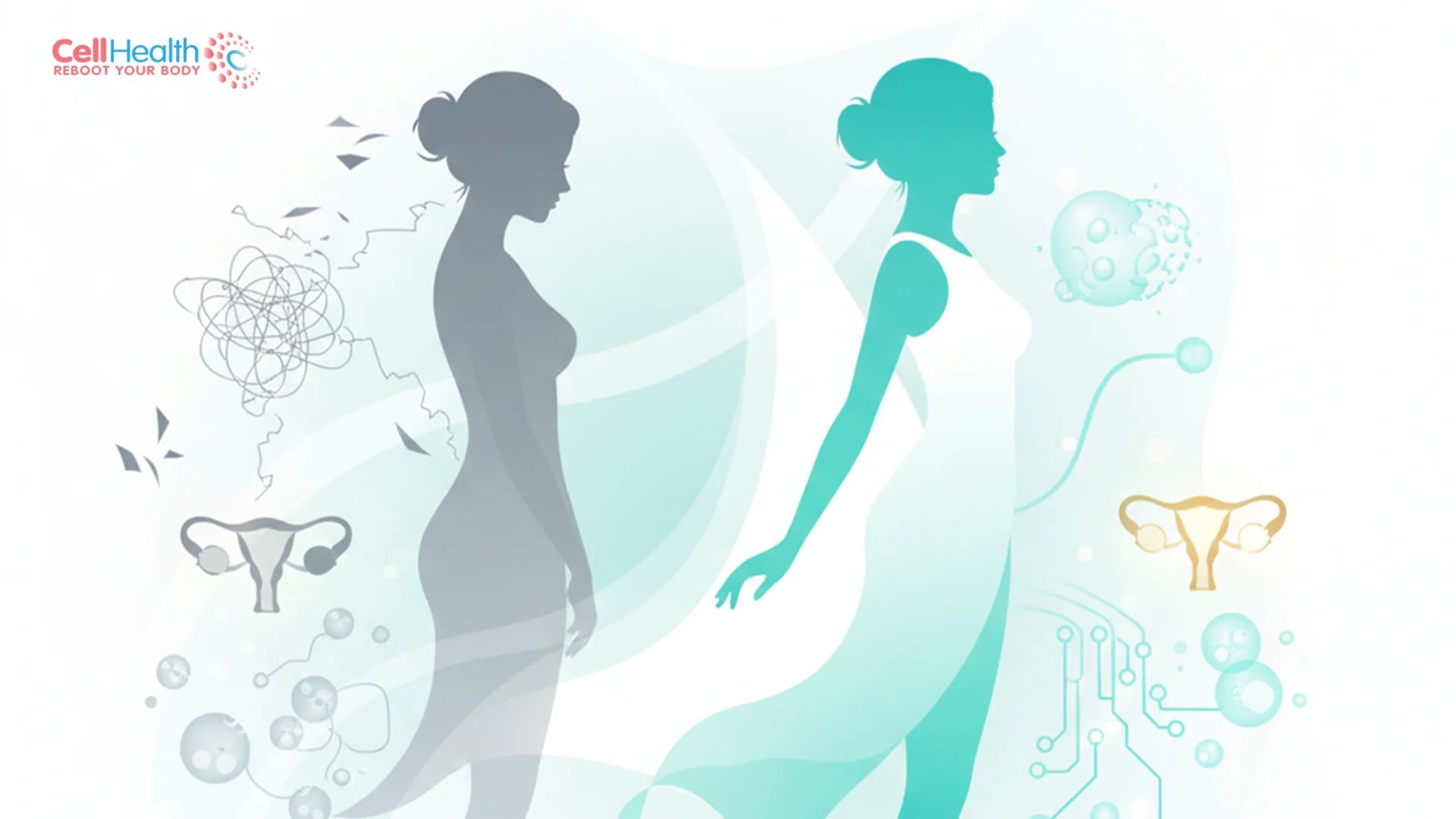 Woman overcoming PCOS challenges and achieving healthy weight loss through a natural, patient-centered journey.”